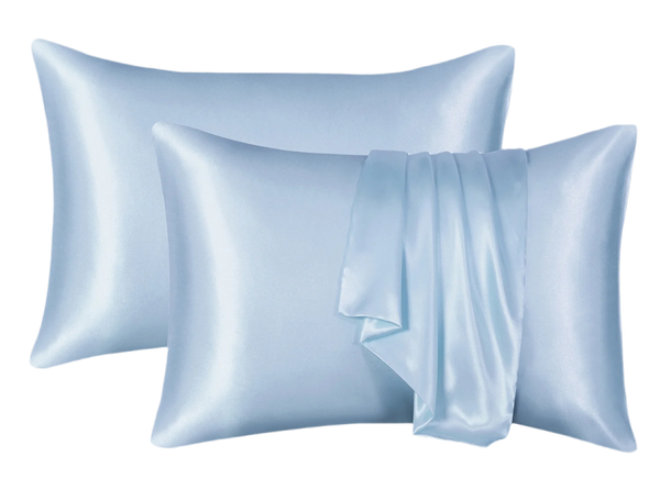 Silkisett - ljós blátt