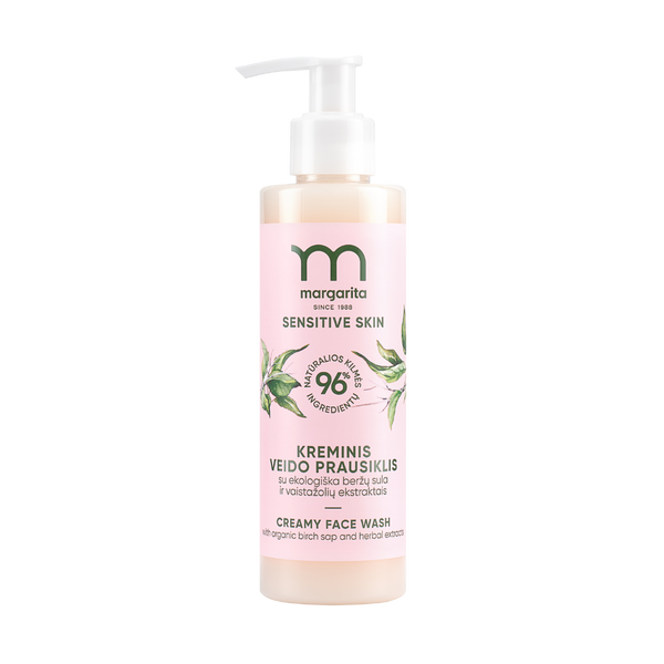 SENSITIVE SKIN creamy face wash 200 ml