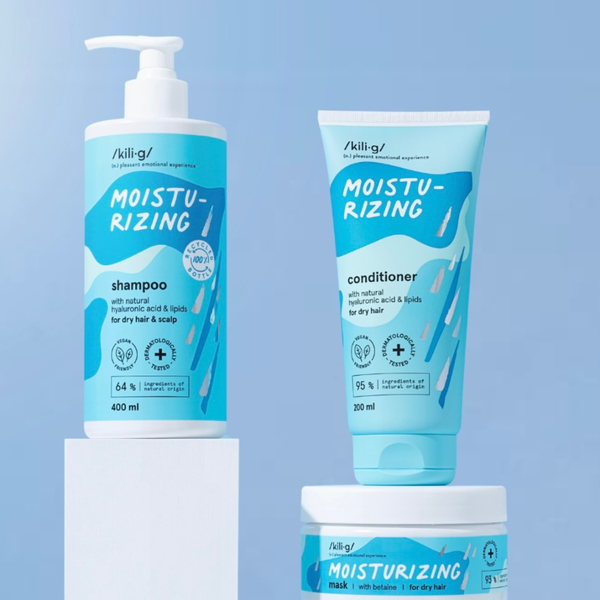 MOISTURIZING RAKAGEFANDI HÁRMASKI MEÐ BETAINE 200 ML