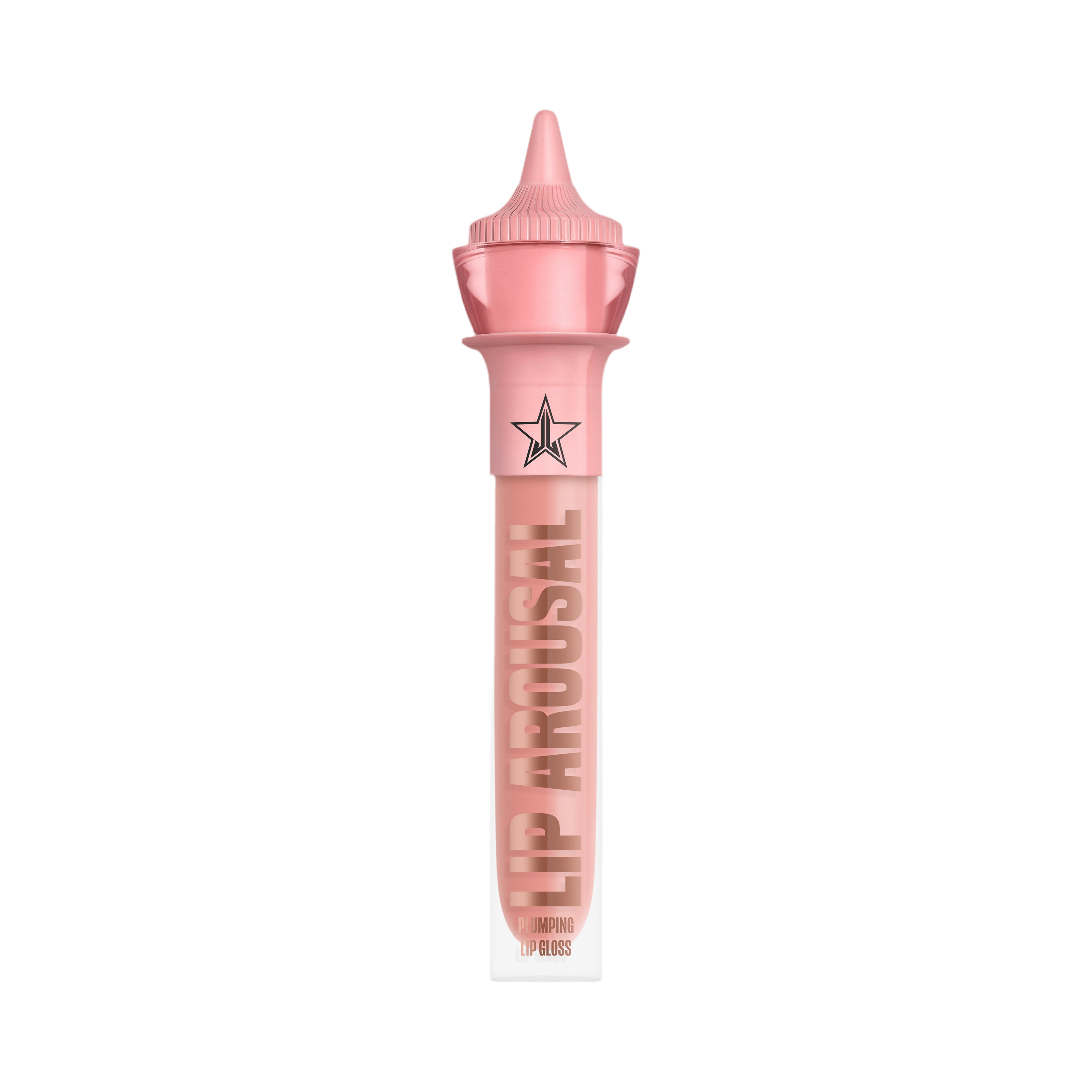 Lip Arousal Plumping Lip Gloss: Fluffer – Pinky Peach