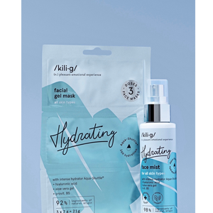 Kilig Hydrating Intensively Hydrating Facial Gel Mask, 3 X 7 G