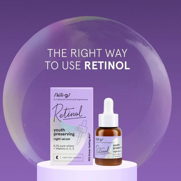 RETINOL næturserum með retinol 30 ml