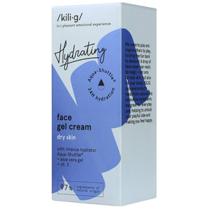 Kilig Hydrating Intensively Hydrating Facial Gel Cream For Dry Skin, 50 Ml