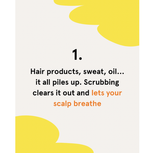 HAIR BOOST SCALP SCRUB MEÐ CASTOR OLÍU 100 ML