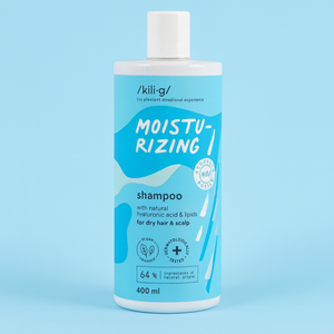 MOISTURIZING RAKAGEFANDI SJAMPÓ FYRIR ÞURRT HÁR/HÁRSVÖRÐ 400 ML