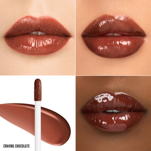 Lip Arousal Plumping Lip Gloss:Craving Chocolate – Dark Chocolate
