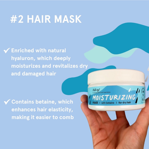 MOISTURIZING RAKAGEFANDI HÁRMASKI MEÐ BETAINE 200 ML