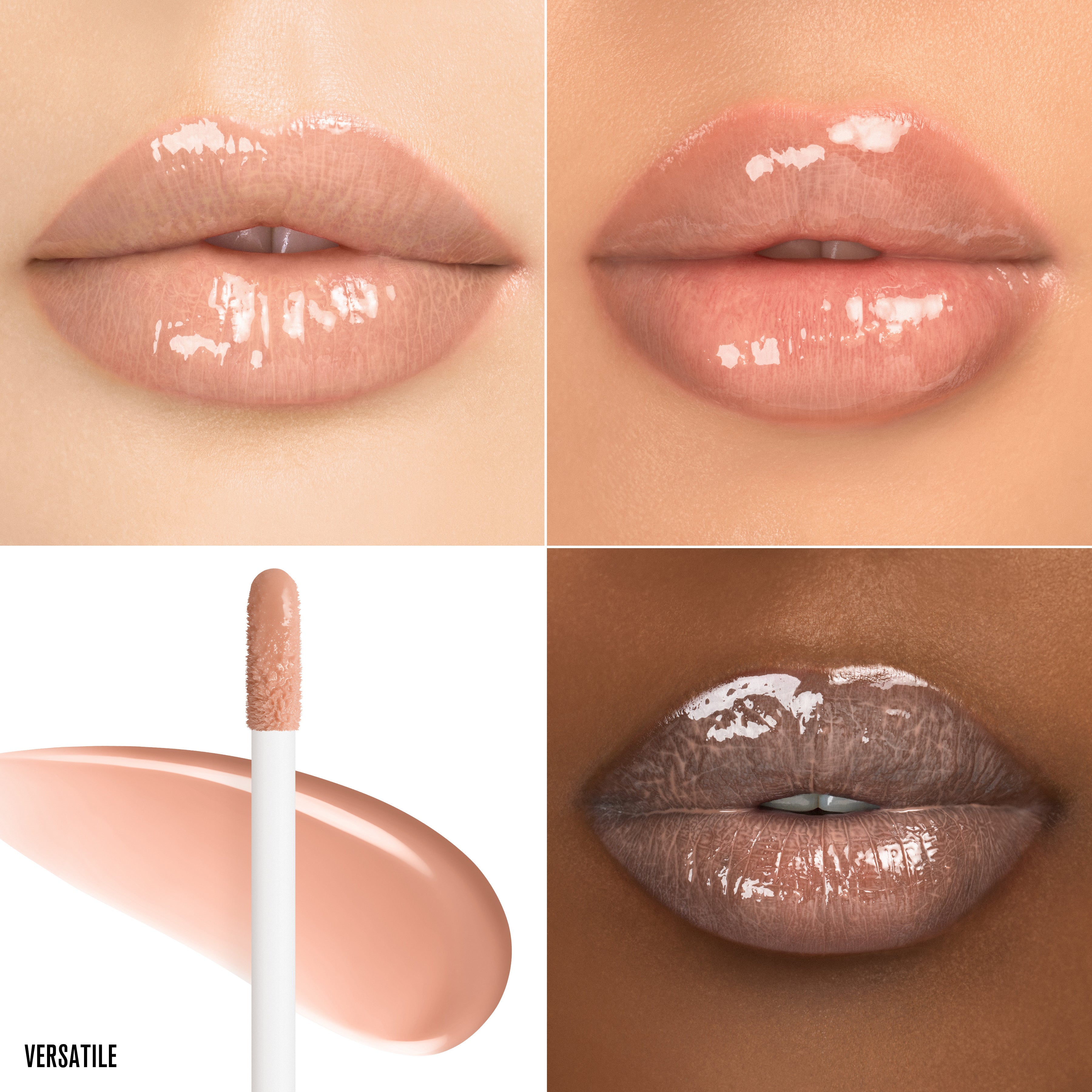 Lip Arousal Plumping Lip Gloss: Versatile – Nude Tan