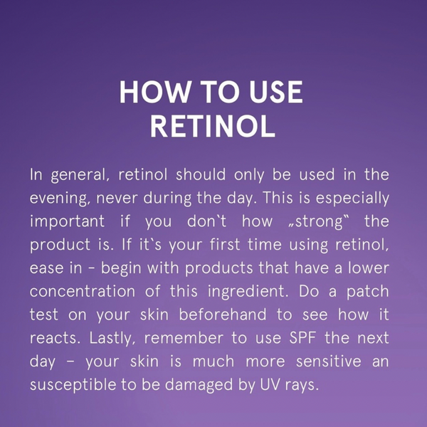 RETINOL næturserum með retinol 30 ml