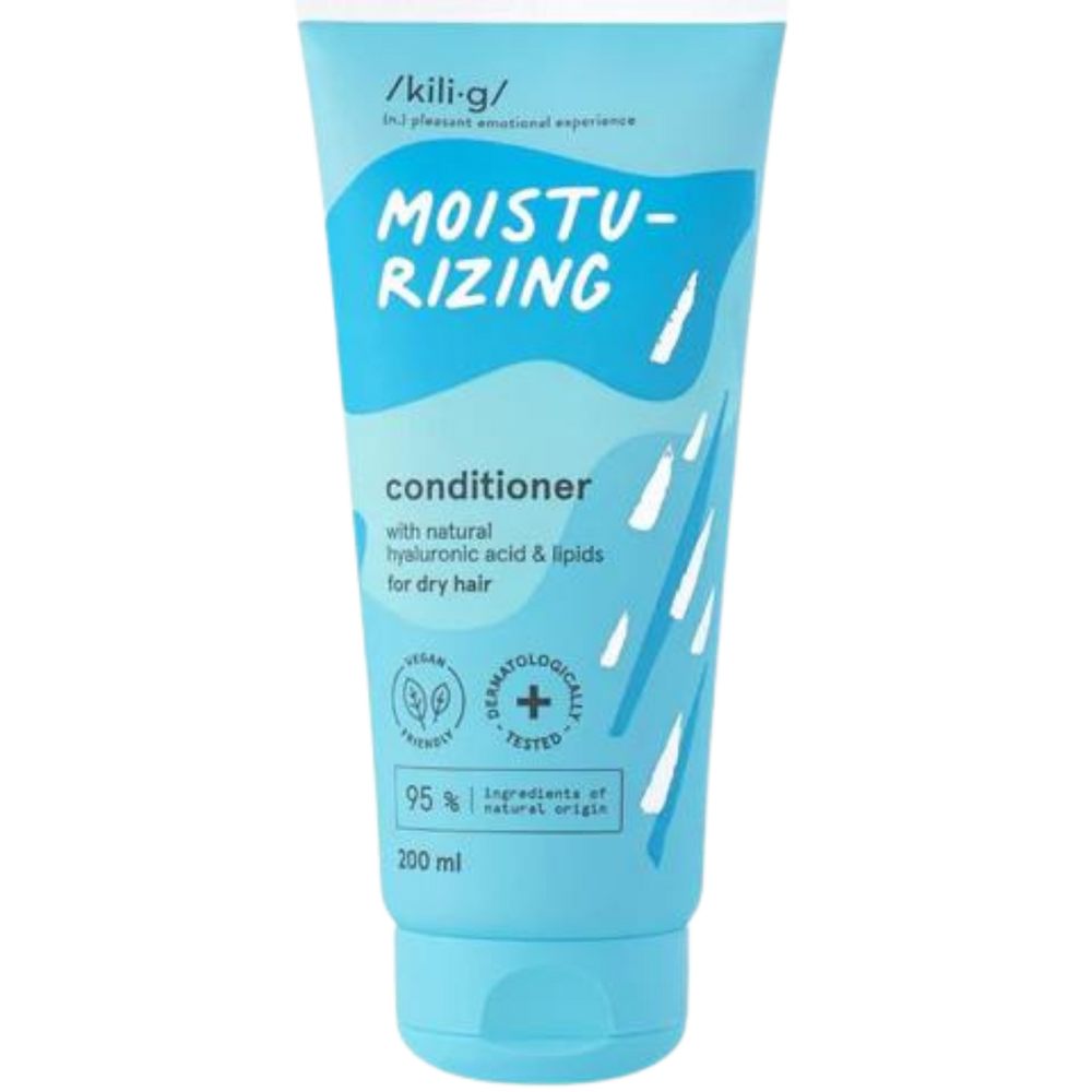 MOISTURIZING RAKAGEFANDI HÁRNÆRING FYRIR ÞURRT HÁR 200 ML