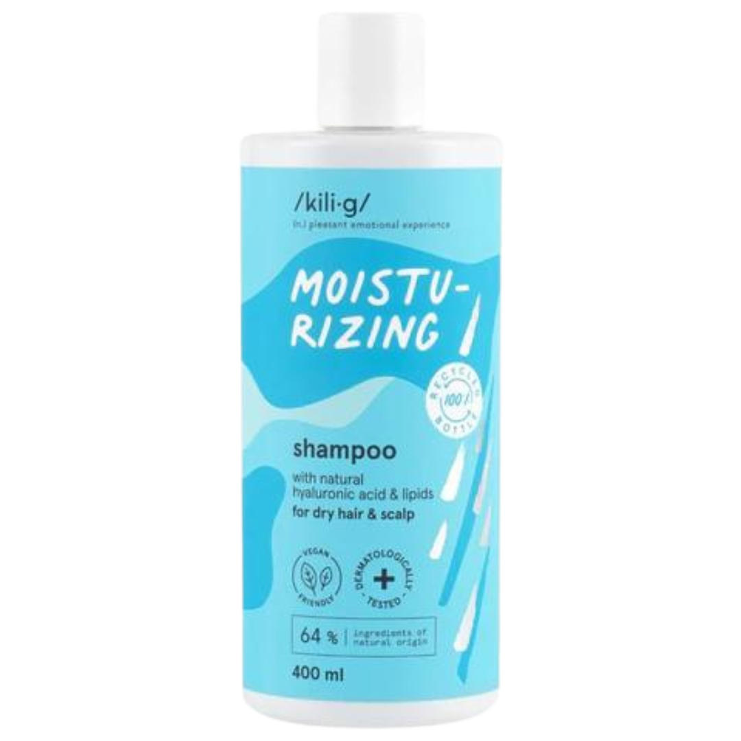 MOISTURIZING RAKAGEFANDI SJAMPÓ FYRIR ÞURRT HÁR/HÁRSVÖRÐ 400 ML