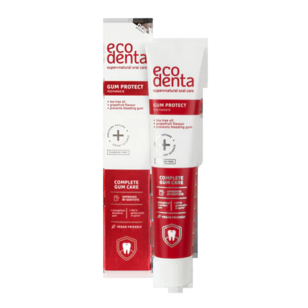 ECODENTA GUM PROTECTION TANNKREM MEÐ TEA TREE OLÍU