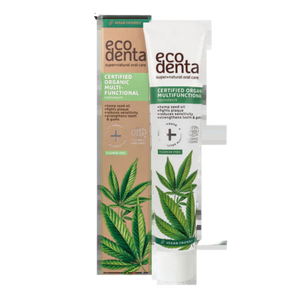 ECODENTA LÍFRÆNT TANNKREM MEÐ HEMP OLÍU 75 ML