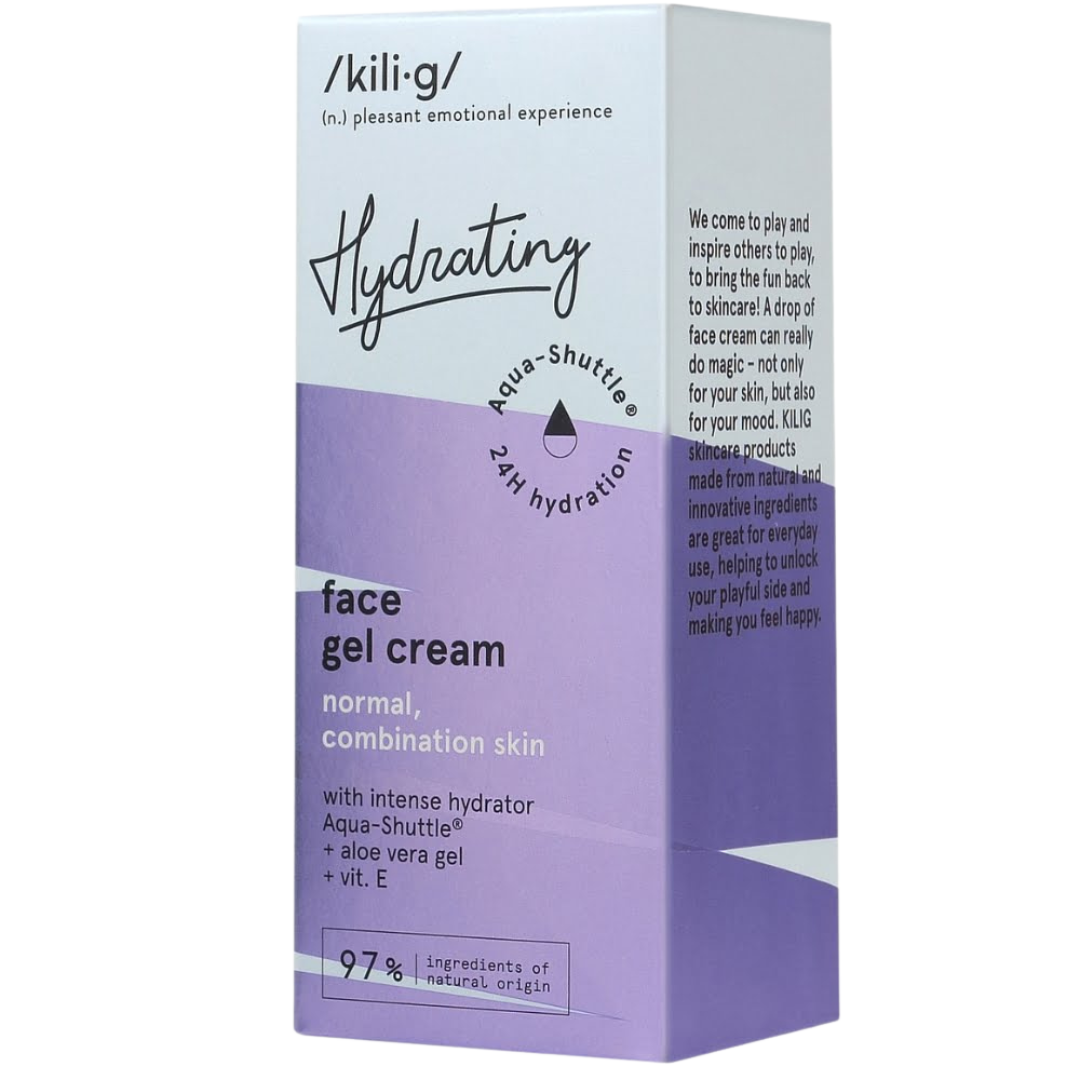 Kilig Hydrating Intensively Hydrating Facial Gel Cream For Normal, Combination Skin, 50 Ml