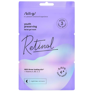 RETINOL facial gel maski með retinol 3×7 ml