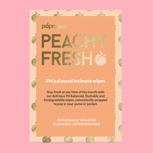 Peachy Fresh - intimate wipe 1stk