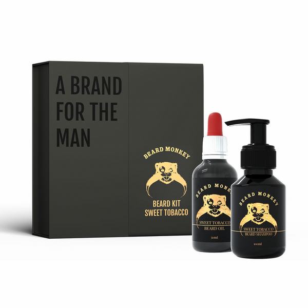 Gjafabox Beard Shampoo & Beard Oil - Sweet Tobacco