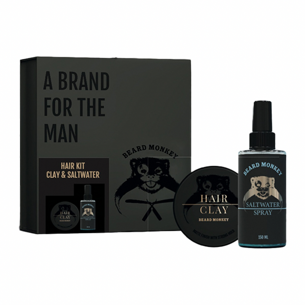 Gjafabox Hair Clay & Saltwater