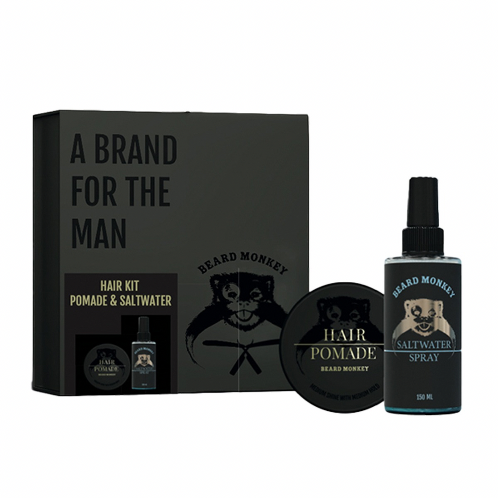 Gjafabox Hair Pomade & Saltwater