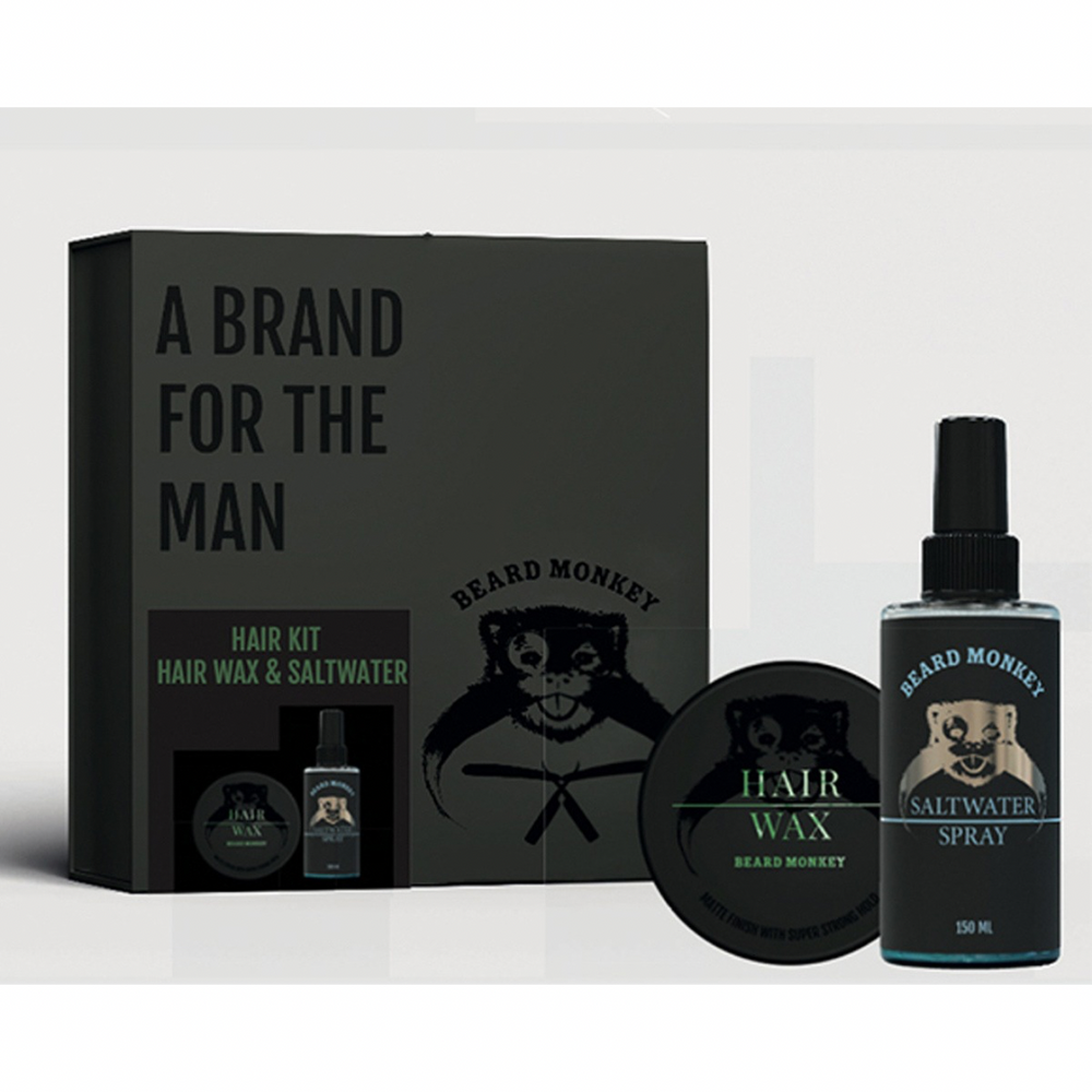 Gjafabox Hair Wax & Saltwater