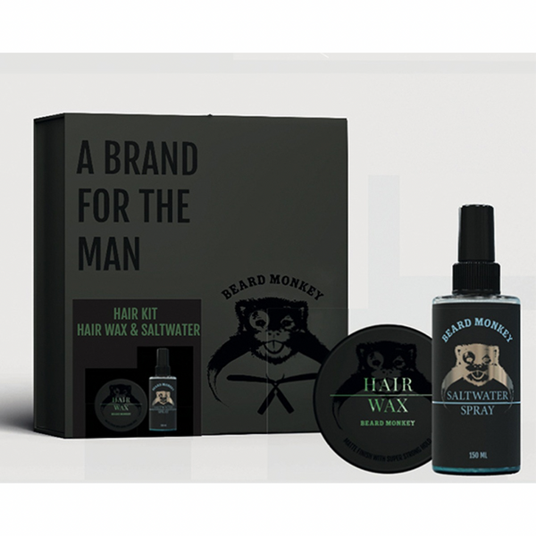 Gjafabox Hair Wax & Saltwater