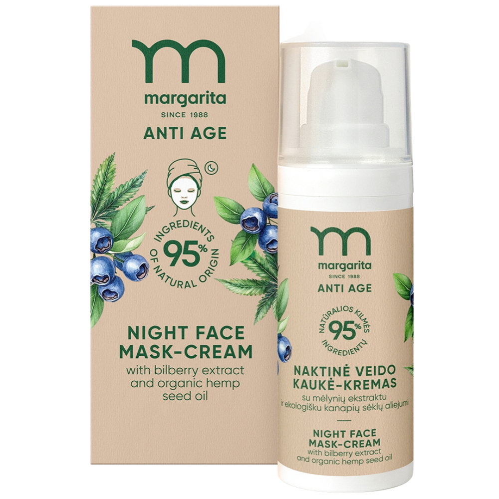 ANTI AGE night face mask-cream 50 ml