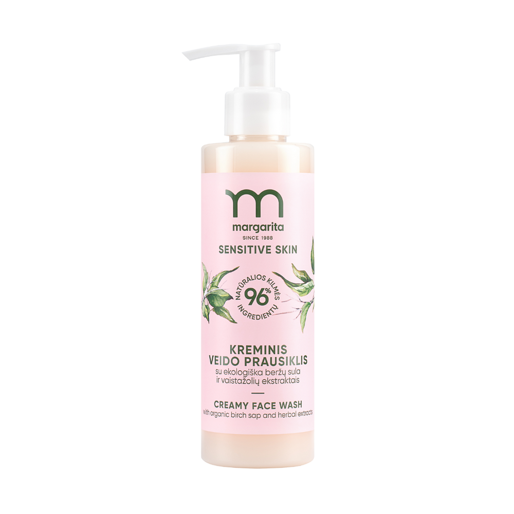 SENSITIVE SKIN creamy face wash 200 ml